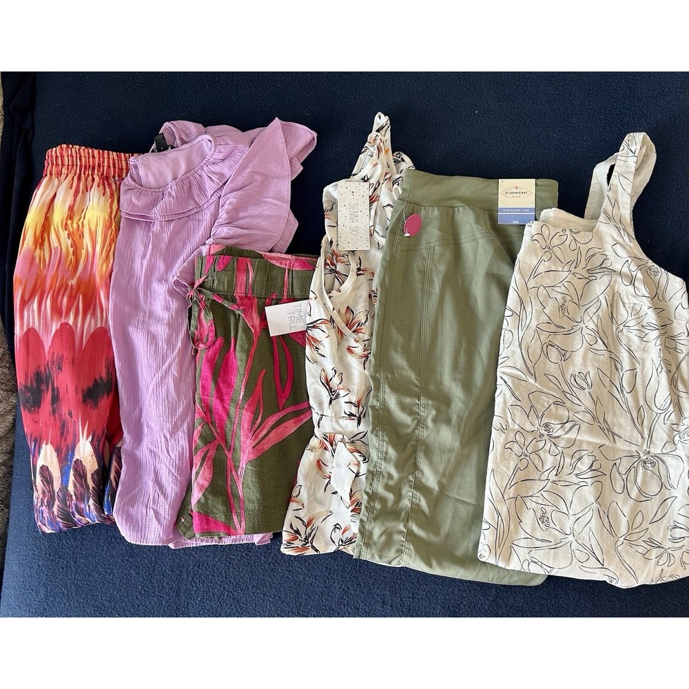 Huge Lot Ladies Size L Large NEW &EUC Target Dress Summer Skirt Shorts Top NWT